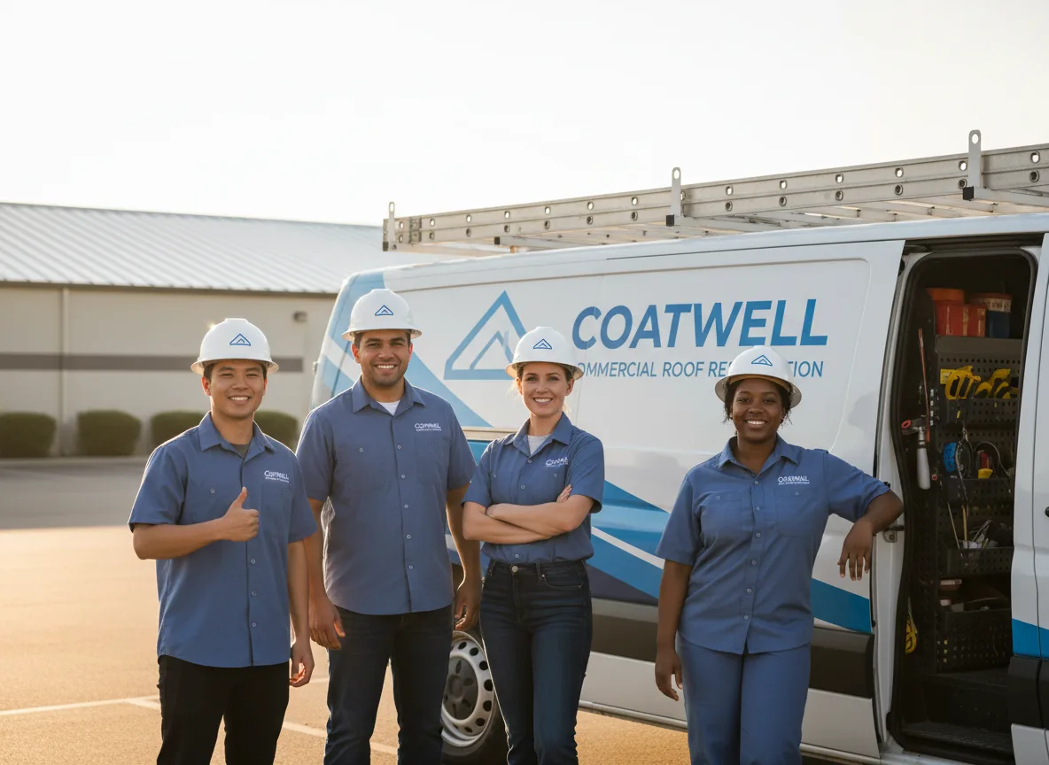 Commercial roof coating company in Springdale, PA